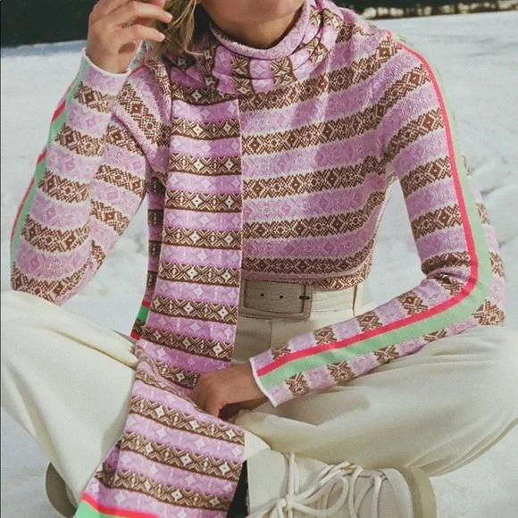 Anthropologie Maeve Turtleneck Sweater Large NWT - Picture 4 of 10